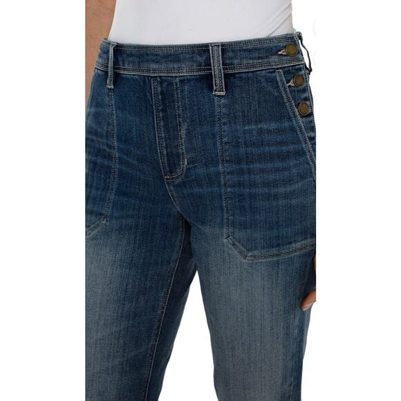 Liverpool Easy Utility Crop Jean Mcbride sz 8/29 - Picture 2 of 7